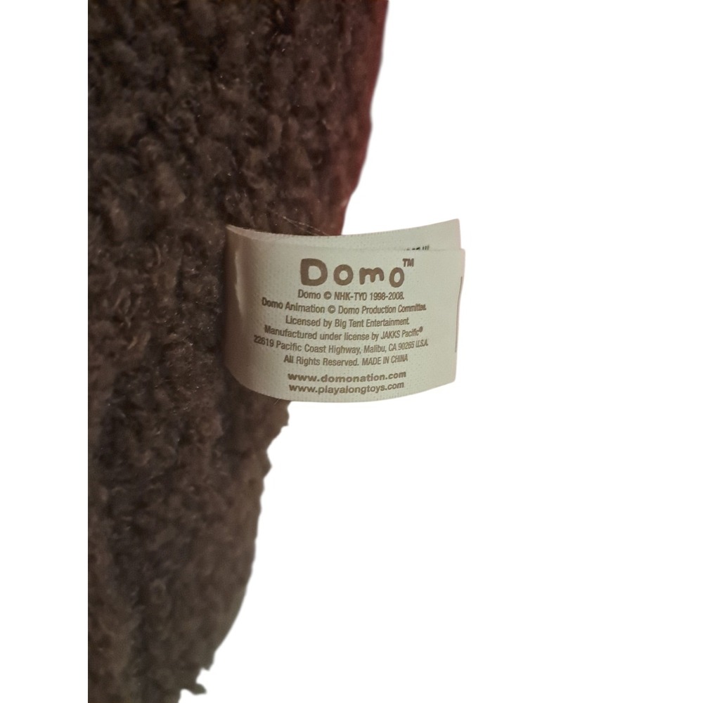 Domo Plush 7  Inch NHK-TYO 1998-2008 Stuffed Animal - Picture 2 of 8